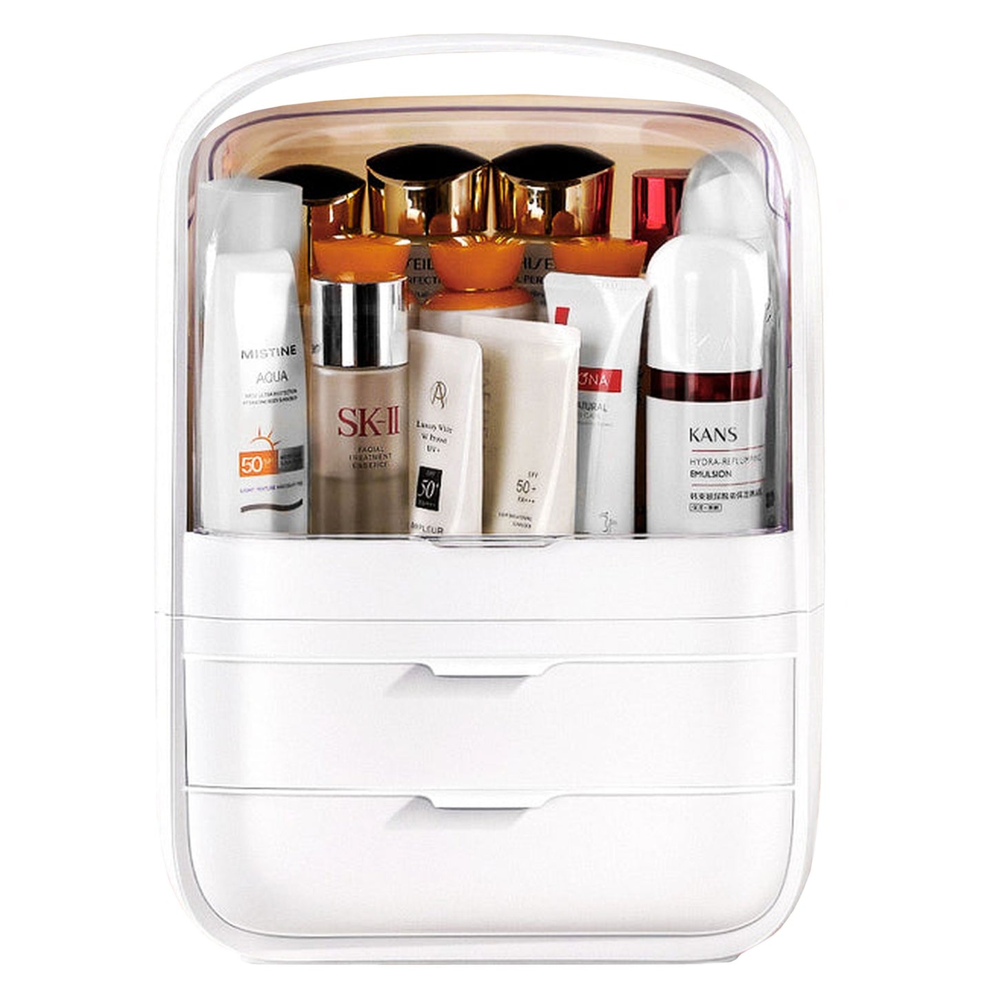 Caja de Maquillaje JOYBOS: Elegancia, Funcionalidad y Gran Capacidad para Organizar tus Cosméticos. Ideal como Regalo