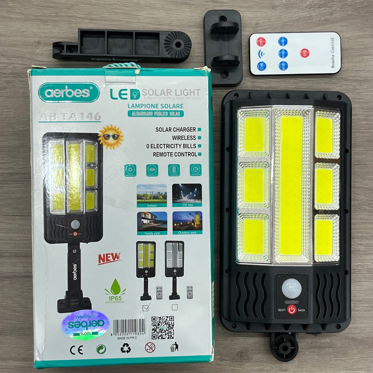 Luz Solar para Exteriores