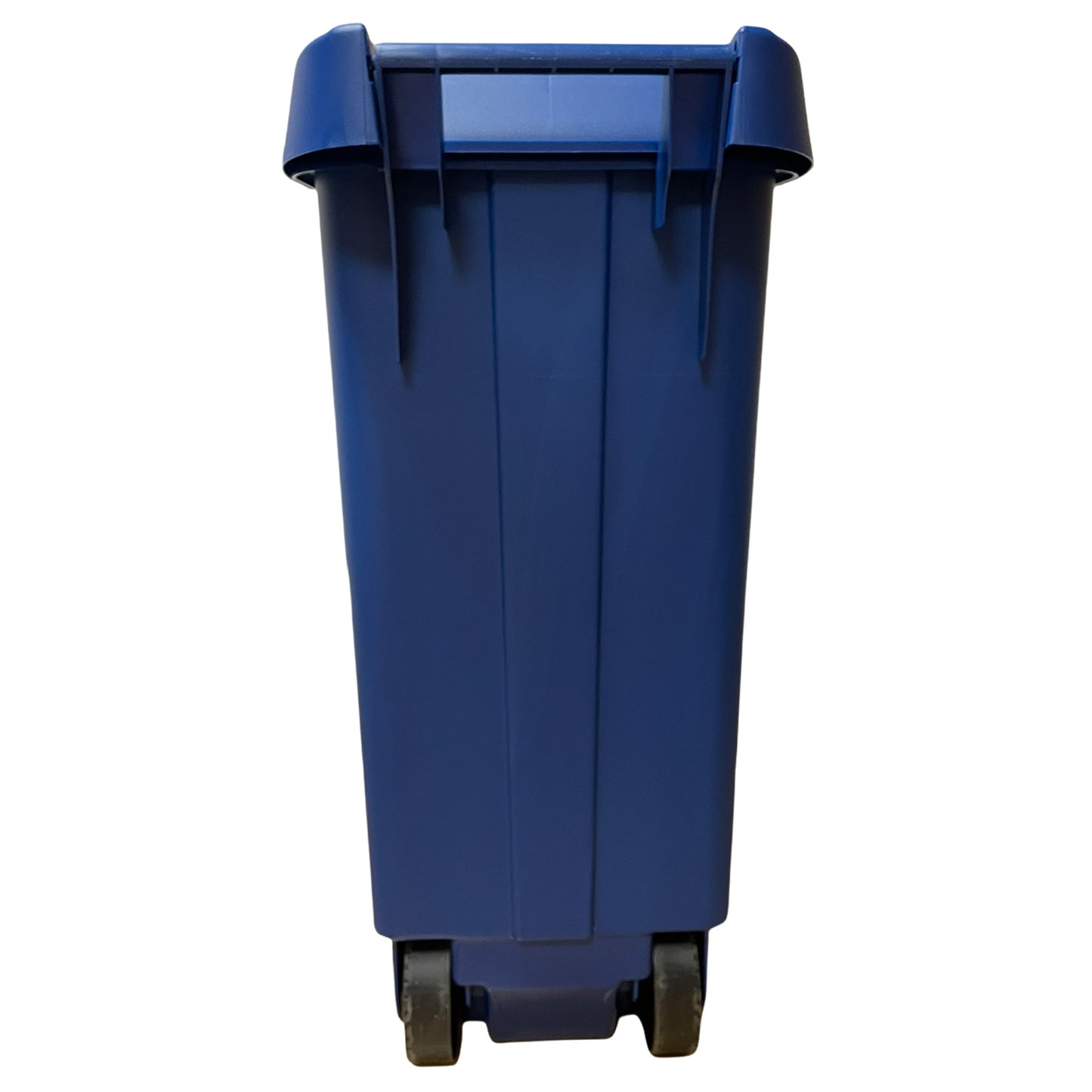 Contenedor - Cubo de Basura WellHome Reciclo 110L con Tapa y Ruedas, Ideal para Reciclaje de Papel y Cartón