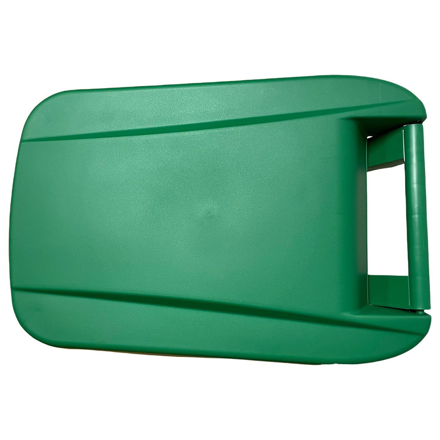 Contenedor - Cubo de Basura WellHome Reciclo 110L con Tapa y Ruedas, Ideal para Reciclaje de Papel y Cartón