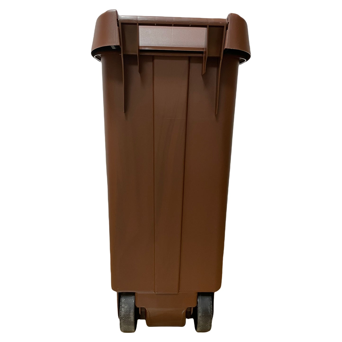 Contenedor - Cubo de Basura WellHome Reciclo 110L con Tapa y Ruedas, Ideal para Reciclaje de Papel y Cartón